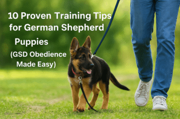 german shepherd puppy training