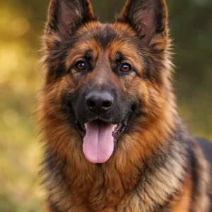 Classic black and red German Shepherd