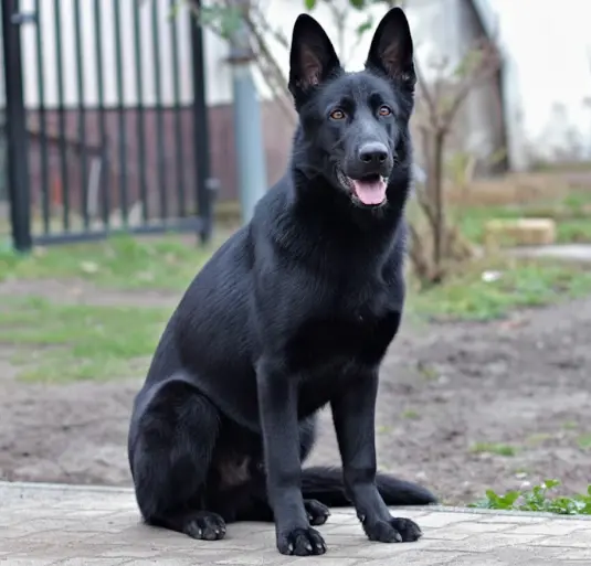 Solid_black_German_Shepherd_purebred_with_no_tan_markings